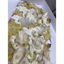 Patate Lardo di Colonnata e Stracciatella